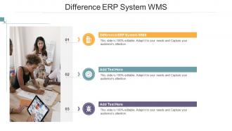 Difference ERP System WMS In Powerpoint And Google Slides Cpb