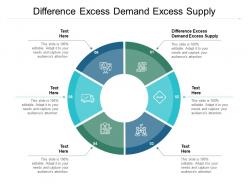 Difference excess demand excess supply ppt powerpoint presentation portfolio cpb