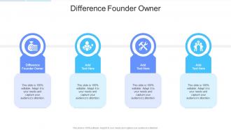 Difference Founder Owner In Powerpoint And Google Slides Cpb
