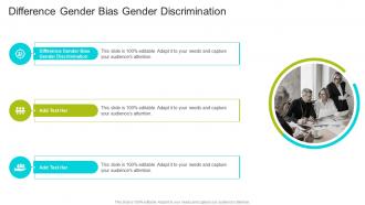 Difference Gender Bias Gender Discrimination In Powerpoint And Google Slides Cpb
