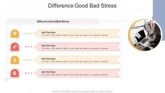 Difference Good Bad Stress In Powerpoint And Google Slides Cpb