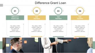 Difference Grant Loan In Powerpoint And Google Slides Cpb