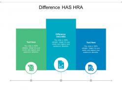 Difference has hra ppt powerpoint presentation inspiration diagrams cpb