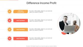 Difference Income Profit In Powerpoint And Google Slides Cpb