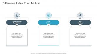 Difference Index Fund Mutual In Powerpoint And Google Slides Cpb