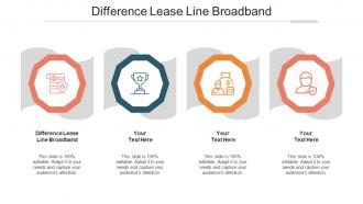 Difference Lease Line Broadband Ppt Powerpoint Presentation Infographic Cpb