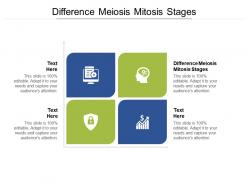 Difference meiosis mitosis stages ppt powerpoint presentation slides picture cpb