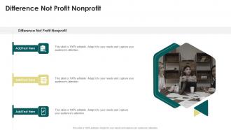 Difference Not Profit Nonprofit In Powerpoint And Google Slides Cpb