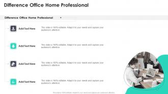 Difference Office Home Professional In Powerpoint And Google Slides Cpb