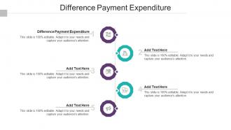Difference Payment Expenditure In Powerpoint And Google Slides Cpb