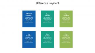 Difference payment ppt powerpoint presentation slides aids cpb