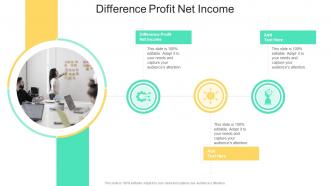 Difference Profit Net Income In Powerpoint And Google Slides Cpb