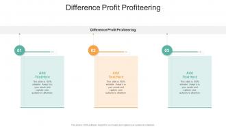 Difference Profit Profiteering In Powerpoint And Google Slides Cpb