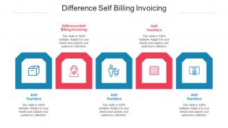 Difference Self Billing Invoicing Ppt Powerpoint Presentation Infographic Template Tips Cpb