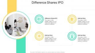 Difference Shares Ipo In Powerpoint And Google Slides Cpb