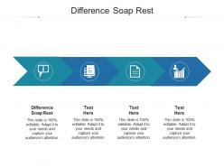 Difference soap rest ppt powerpoint presentation file background cpb