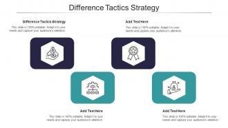 Difference Tactics Strategy In Powerpoint And Google Slides Cpb