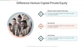 Difference Venture Capital Private Equity In Powerpoint And Google Slides Cpb