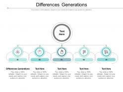Differences generations ppt powerpoint presentation example 2015 cpb