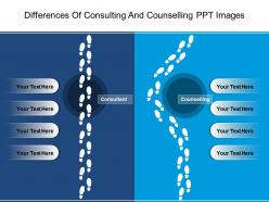 Differences Of Consulting And Counselling Ppt Images