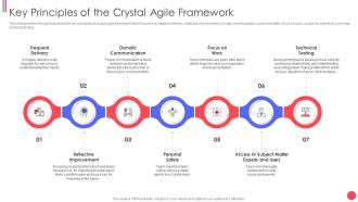 Different agile methods key principles of the crystal agile framework