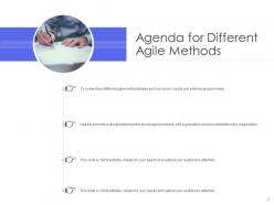 Different agile methods powerpoint presentation slides