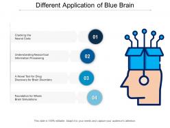 Different Application Of Blue Brain
