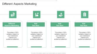 Different Aspects Marketing In Powerpoint And Google Slides Cpb