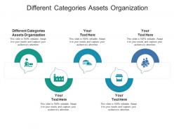Different categories assets organization ppt powerpoint presentation infographics display cpb