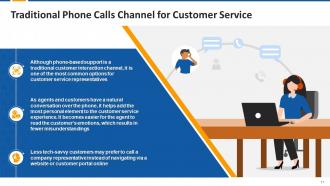 Different Customer Service Channels Edu Ppt