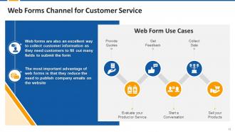 Different Customer Service Channels Training Module on Customer Service Edu Ppt