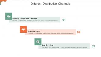 Different Distribution Channels In Powerpoint And Google Slides Cpb