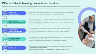 Different Islamic Banking Products And Services Shariah Compliant Finance Fin SS V