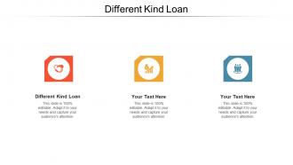 Different kind loan ppt powerpoint presentation gallery example file cpb