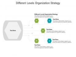 Different levels organization strategy ppt powerpoint presentation pictures layout cpb
