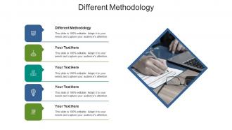 Different methodology ppt powerpoint presentation infographics objects cpb