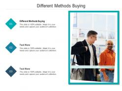 Different methods buying ppt powerpoint presentation styles ideas cpb