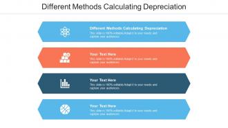 Different Methods Calculating Depreciation Ppt Powerpoint Presentation Model Cpb