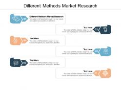 Different methods market research ppt powerpoint presentation ideas examples cpb