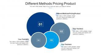 Different methods pricing product ppt powerpoint presentation summary outline cpb