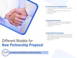 Different Models For New Partnership Proposal