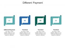 Different payment ppt powerpoint presentation pictures master slide cpb