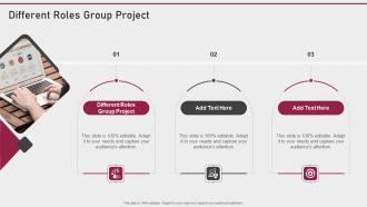 Different Roles Group Project In Powerpoint And Google Slides Cpb