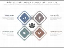 Different sales automation powerpoint presentation templates