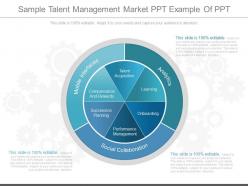 Different sample talent management market ppt example of ppt
