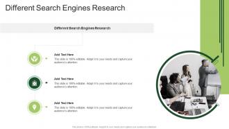 Different Search Engines Research In Powerpoint And Google Slides Cpb