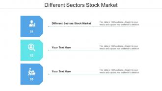 Different sectors stock market ppt powerpoint presentation model visuals cpb