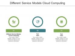 Different service models cloud computing ppt powerpoint presentation file display cpb