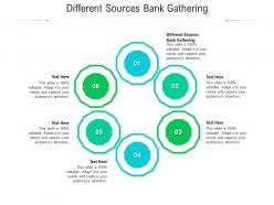 Different sources bank gathering ppt powerpoint presentation file icons cpb