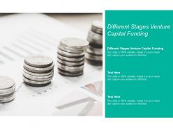 Different stages venture capital funding ppt powerpoint presentation inspiration cpb